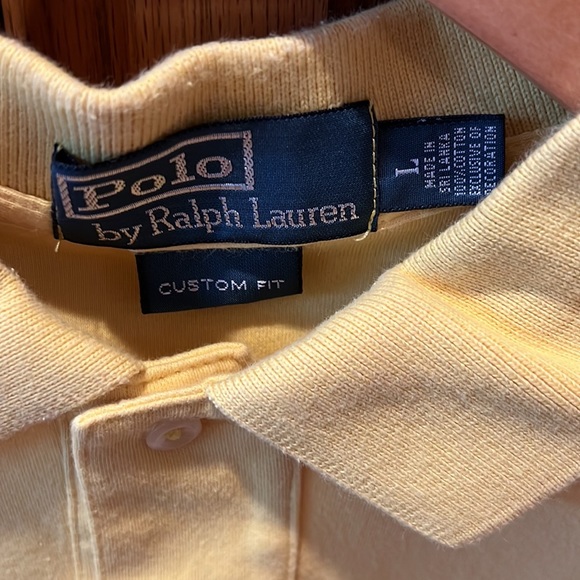 Yellow Short Sleeve Men’s Polo - Picture 3 of 3